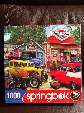 Springbok Red Hot Cafe 1000-Piece jigsaw puzzle.